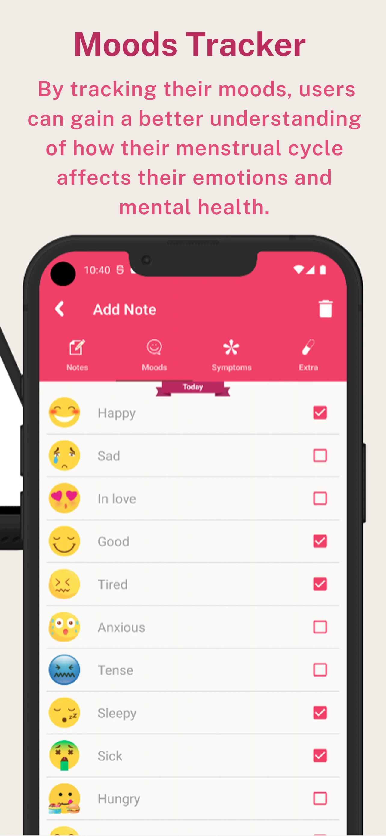 Flow Period, Ovulation Tracker screenshot